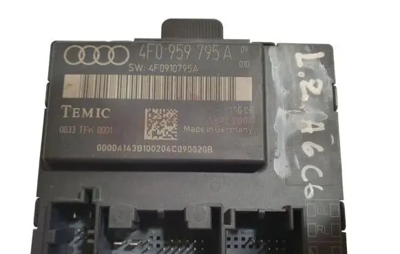 Audi A6 S6 C6 4F Door control unit/module 4F0959795A 4F0910795A