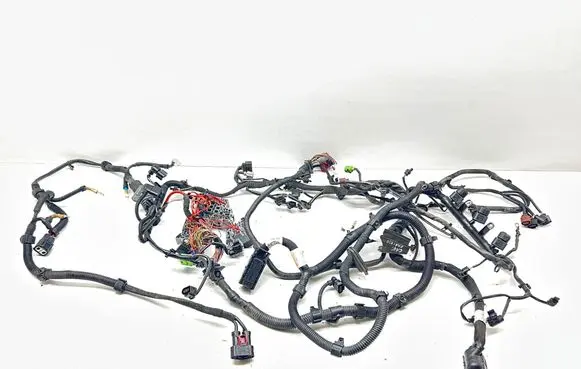 Engine installation wiring loom