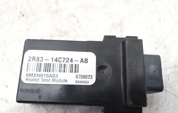 Land Rover Range Rover Sport L320 Seat heating relay 2R8314C724AB 0706073 6MXN815A03