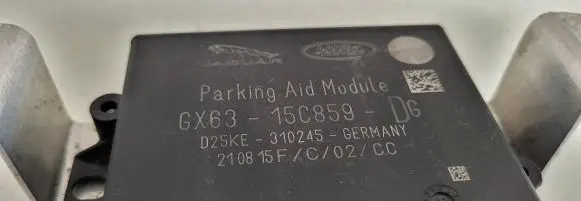 Jaguar XF X260 Parking PDC control unit/module GX6315C859 D25KE310245