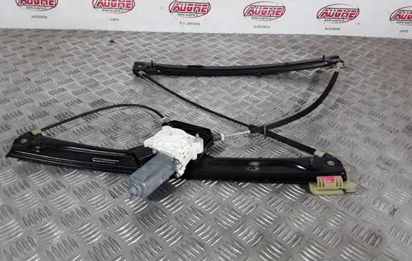 Front door window regulator with motor