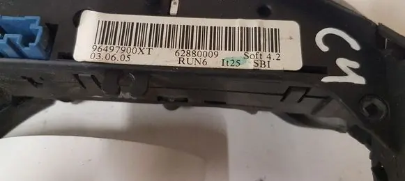 Peugeot 407 Seat control module 9645840680 014306