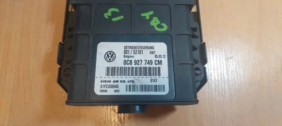 Porsche Cayenne (92A) Gearbox control unit/module 0C8927749CM S1FC006945