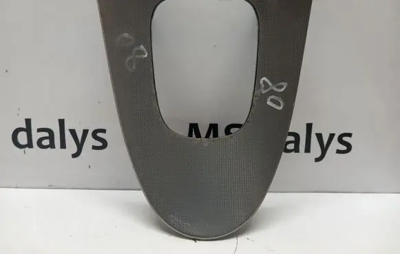 Gear shifter surround trim plastic