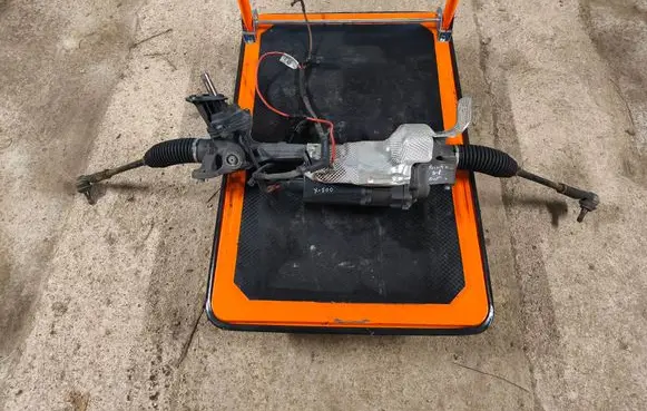 Volkswagen PASSAT B8 Steering rack 5Q0909143K 5Q0959439L