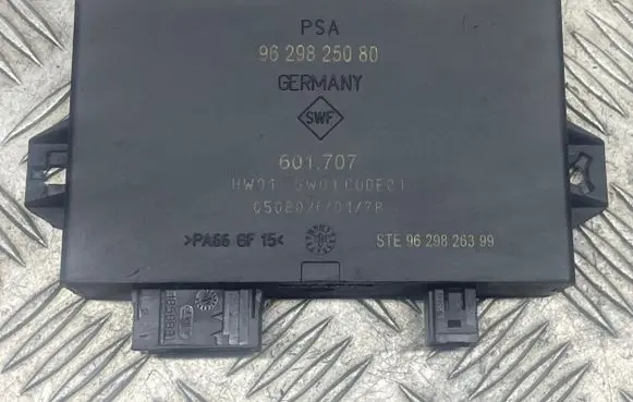 Peugeot 607 Parking PDC control unit/module 9629825080 601707 9629826399