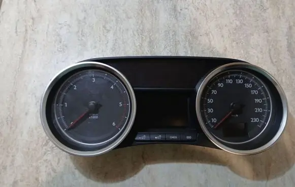 Peugeot 508 Speedometer (instrument cluster) 9665962480
