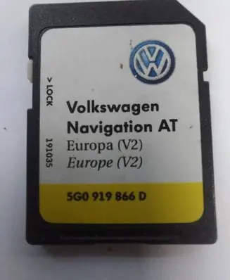 Volkswagen Golf VII Navigation maps CD/DVD 5G0919866D