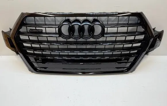 Audi Q7 4M Front bumper upper radiator grill 4M0853651F 4M0853651B