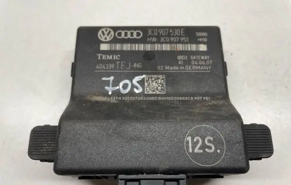 Volkswagen PASSAT B6 Gateway control module 3C0907530E