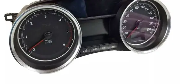 Peugeot 508 Speedometer (instrument cluster) 9803176080