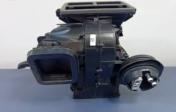 Interior heater climate box assembly