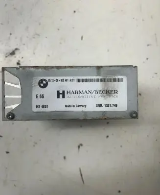 BMW 7 E65 E66 HiFi Audio sound control unit 1321749