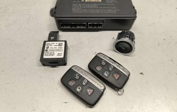 Land Rover Evoque I Engine ECU kit and lock set AH4N15607AE FK7219H440AH HK7214C376AA