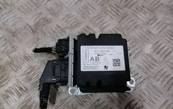 Ford Focus Airbag control unit/module KX7T14B321BB 0285014851 6Y40222370AP