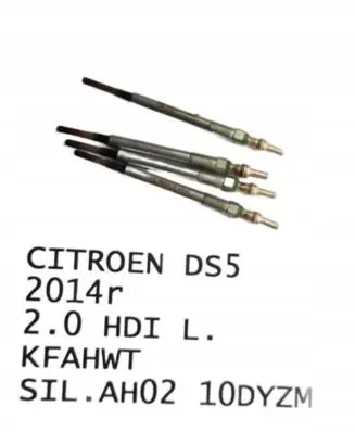 Citroen DS5 Glow plug 9683195280