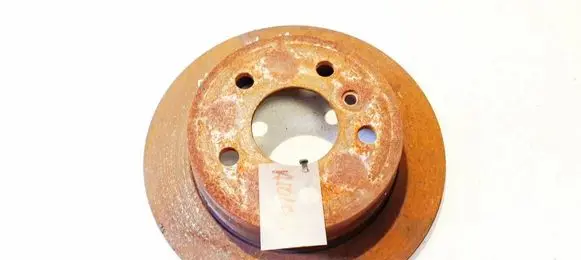 Mercedes-Benz A W169 Rear brake disc neventiliuojamas