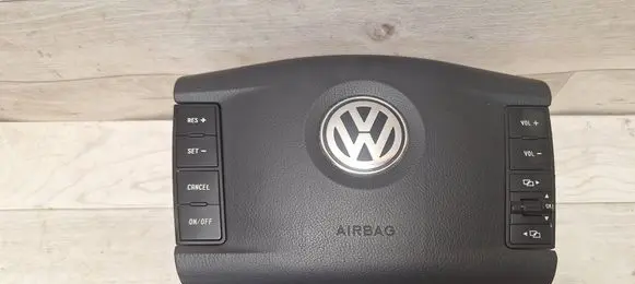 Volkswagen Touareg I Steering wheel airbag 61503077E 7L6880201DA 001G1026PNA