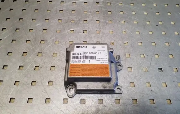 Volkswagen Touareg I Airbag control unit/module 3D0909601F 0285001800