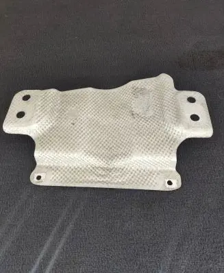 Heat shield in engine bay