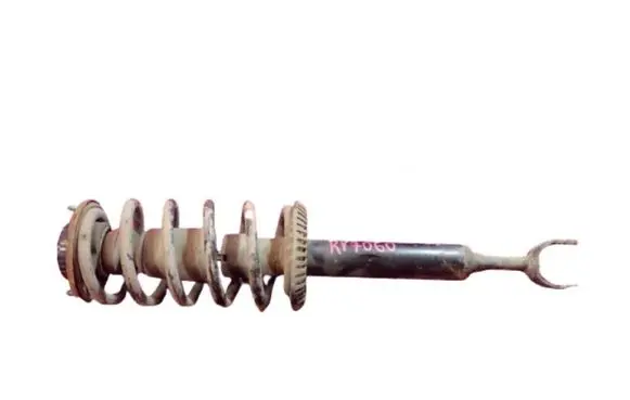 Front shock absorber with coil spring