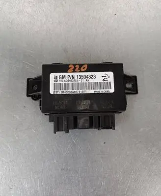 Opel Insignia A Seat control module 13504323 5DS933781