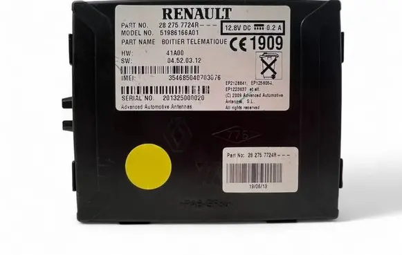 Renault Kangoo II Other control units/modules 282757724R
