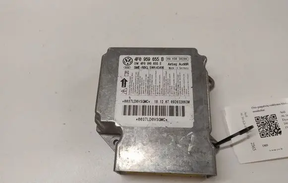 Audi A6 S6 C6 4F Airbag control unit/module 4F0959655B 5WK43416