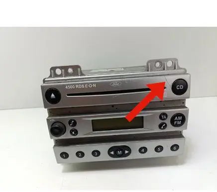 Ford Fiesta Radio/CD/DVD/GPS head unit 4S6118C815AB