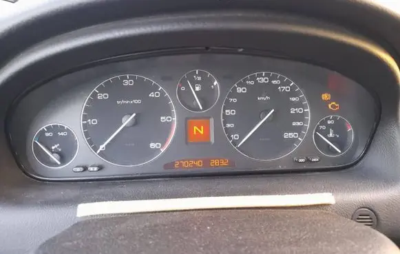 Peugeot 607 Speedometer (instrument cluster) 9629598480