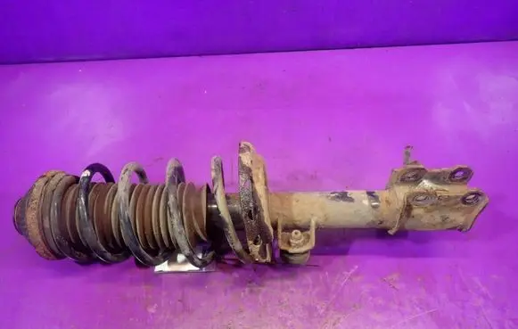 Opel Astra H Front shock absorber with coil spring 22203711