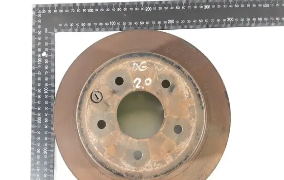 Nissan Qashqai Rear brake disc