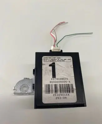 Toyota Yaris Door central lock control unit/module 897410D031 253090154