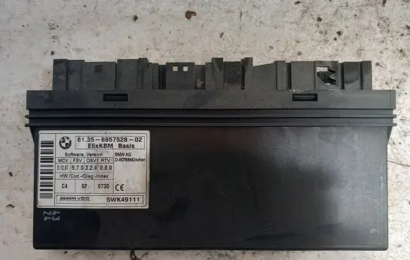 BMW 5 E60 E61 Comfort/convenience module 6957528 5WK49111