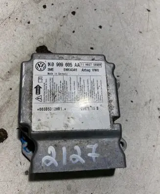 Skoda Octavia Mk2 (1Z) Airbag control unit/module 1K0909605AA 5WK43411 11H027S0900