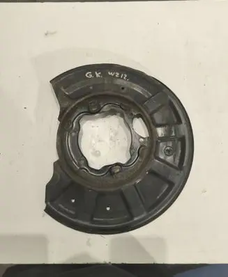Mercedes-Benz E W212 Rear brake disc plate dust cover 