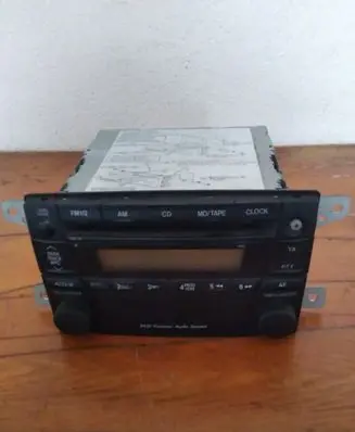Mazda Premacy Radio/CD/DVD/GPS head unit 0039686 CB81669S0