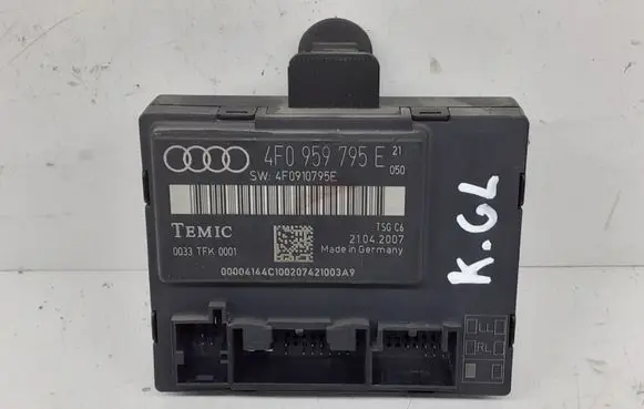 Audi A6 S6 C6 4F Door control unit/module 4F0959795E