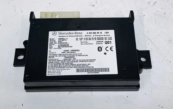 Mercedes-Benz CLA C117 X117 W117 Bluetooth control unit module A2229004819