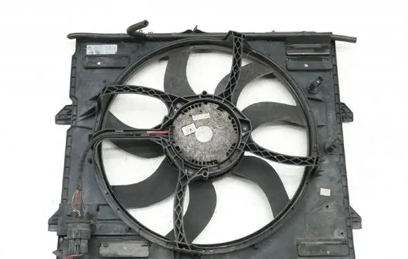 Electric radiator cooling fan