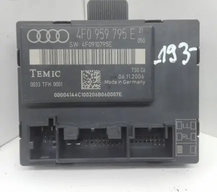 Audi A6 S6 C6 4F Door control unit/module 4F0959795E 4F0910795E