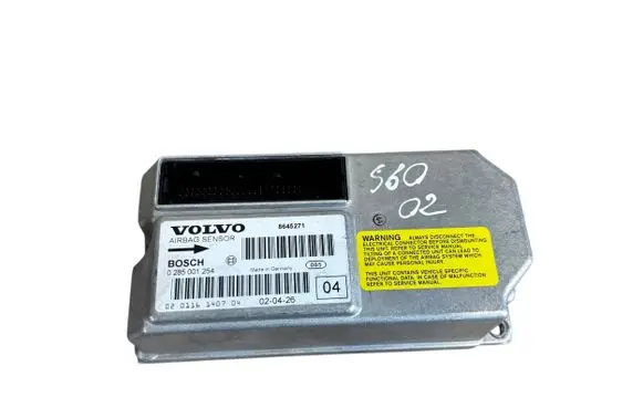 Volvo S60 Airbag control unit/module 8645271 0285001254 020116140704