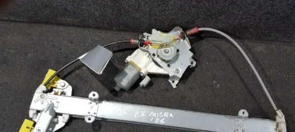 Nissan Micra Sliding door window regulator with motor