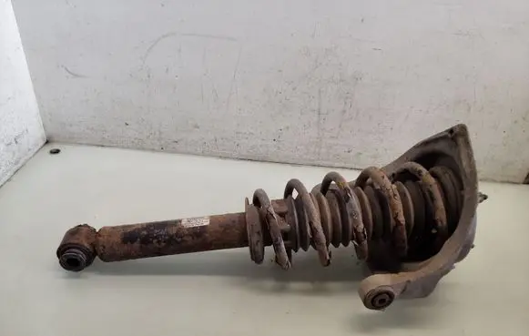 Peugeot 407 Front shock absorber with coil spring