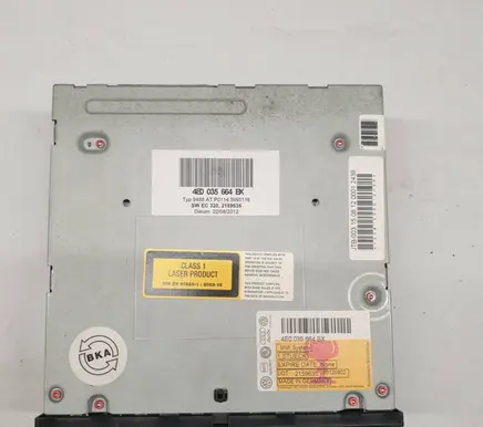 Audi A6 S6 C6 4F GPS navigation control unit/module 4E0035664BX 4E0035664A