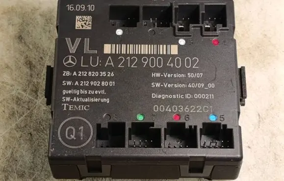Mercedes-Benz E W212 Door control unit/module A2129004002 A2128203526 A2129028001