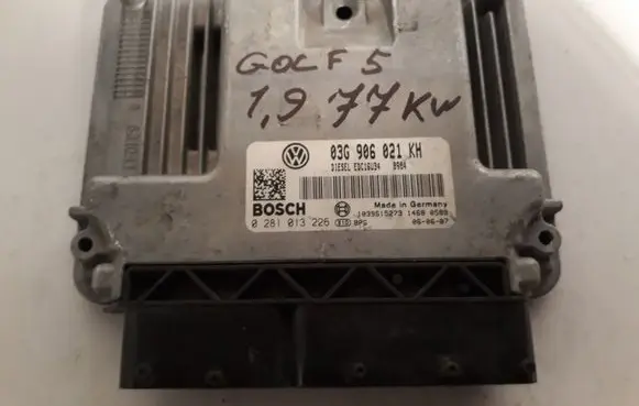 Volkswagen Golf V Engine control unit/module 03G906021KH 0281013226 EDC16U34
