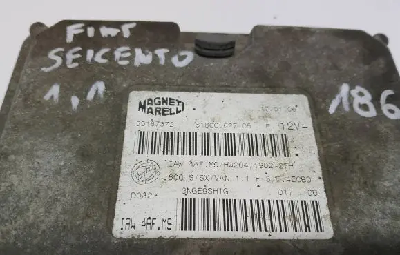 Fiat Seicento/600 Engine control unit/module 6160062705