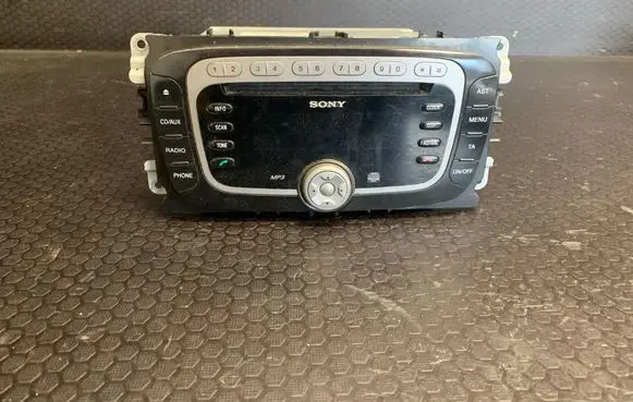Ford Galaxy Radio/CD/DVD/GPS head unit 7S7T18C939AF V058555 10R023938