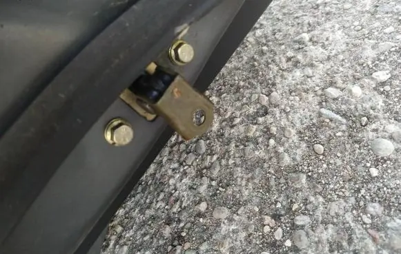 Nissan Primera Front door check strap stopper 